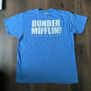 The Office Dunder Mifflin Inc Paper Company Short Sleeve Tee Shirt La…